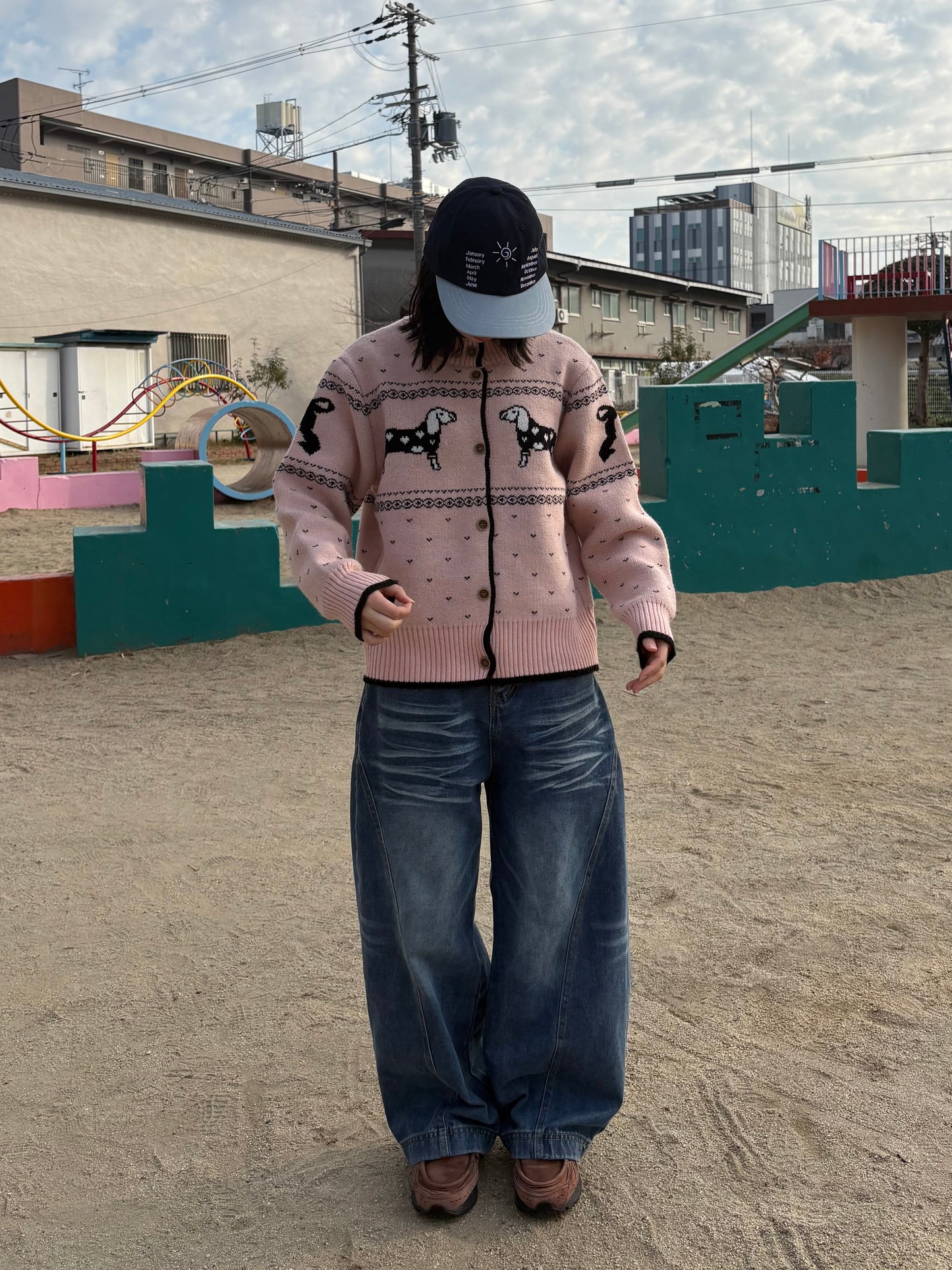 バルーンウォッシュデニムパンツ DPB99037