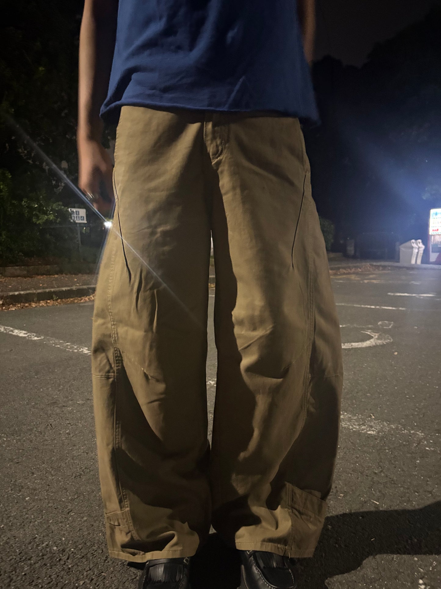 ステッチバギーデニムパンツ DPC10016