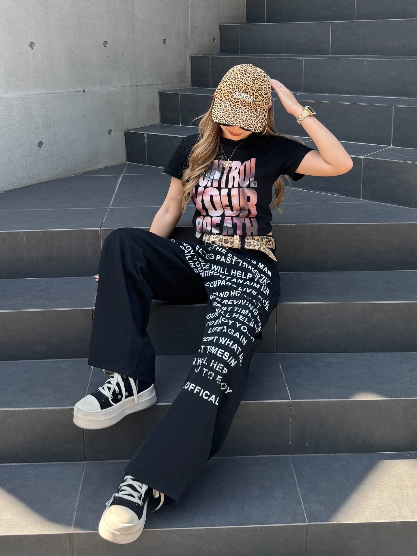 Y2KデザインTシャツ DPB73680