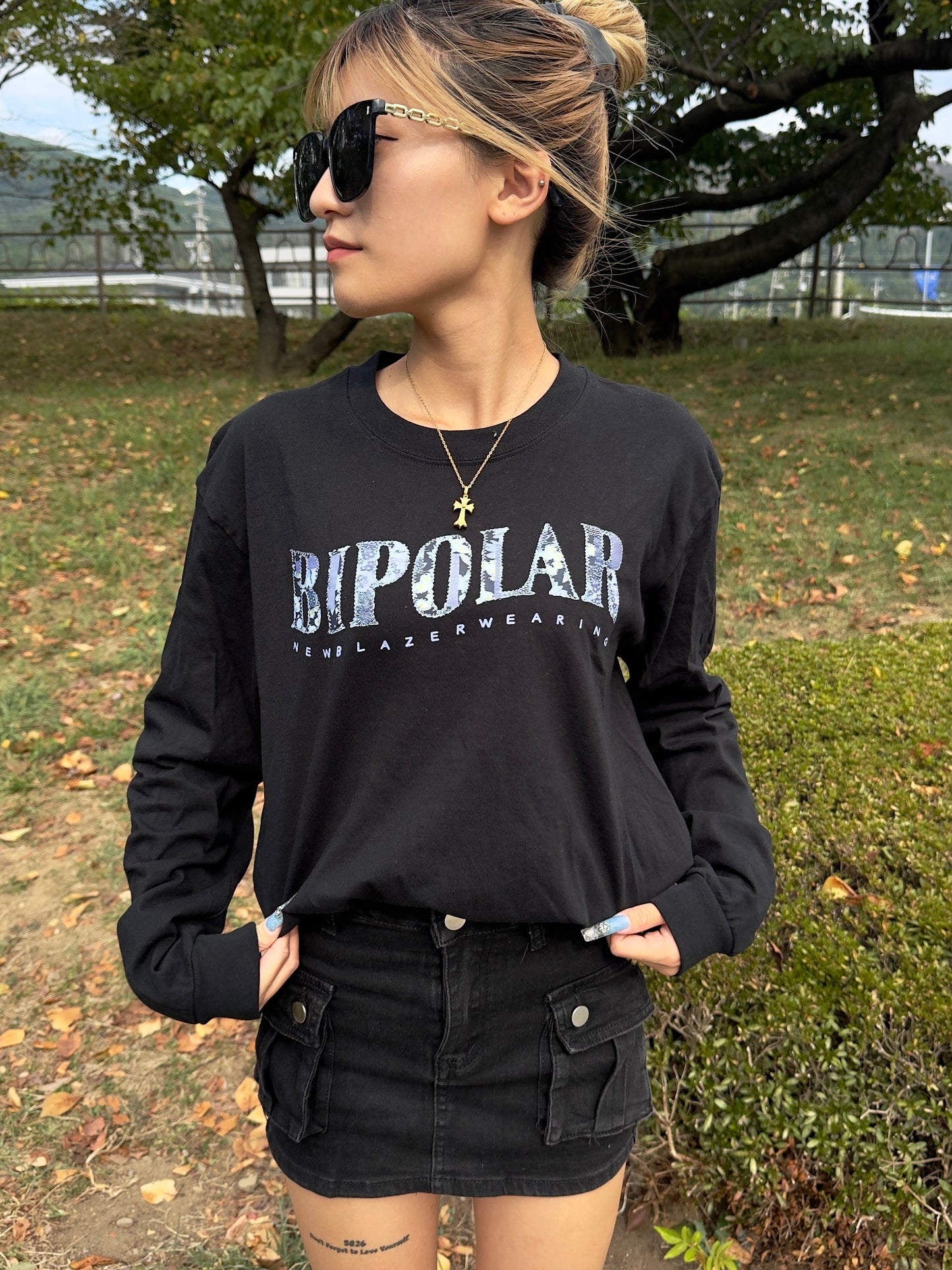 ロゴデザインロングTシャツ DPB42316