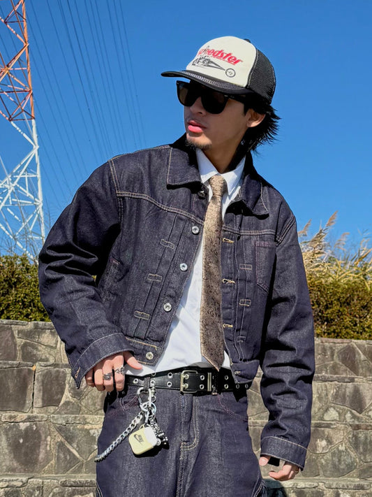 セットアップステッチデニムジャケット DPB90152