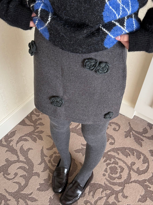 フラワーミニスカート DPA43720