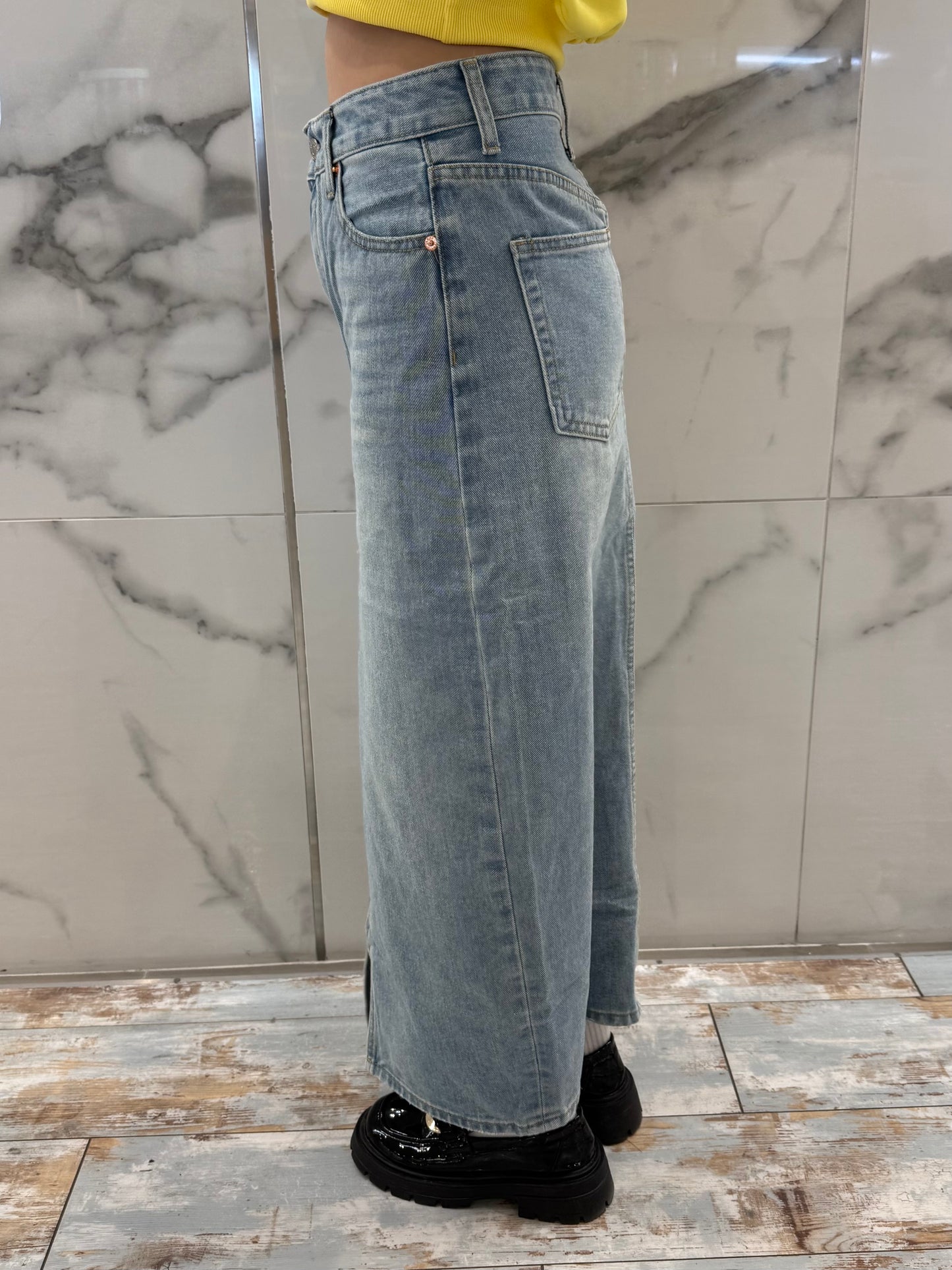 スリットデニムロングスカート DPB73567