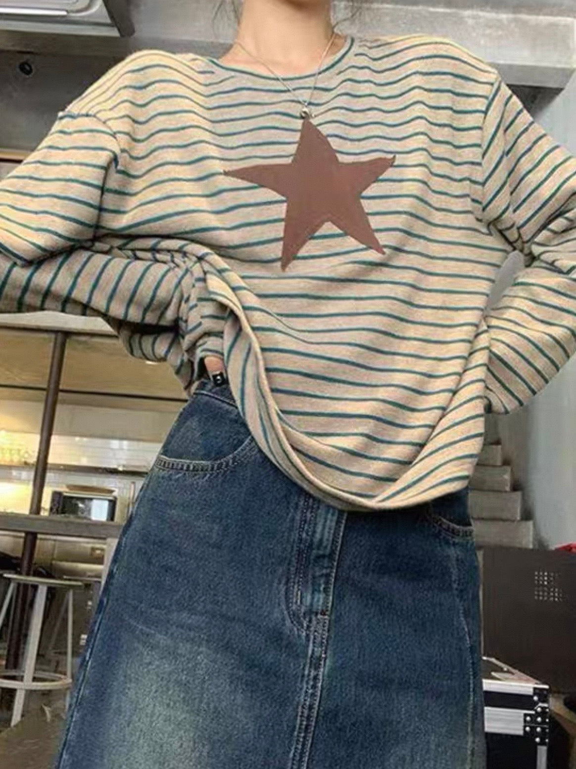 ポイントボーダーTシャツ DPB71799