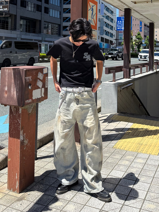 ダメージデニムパンツ DPB90191