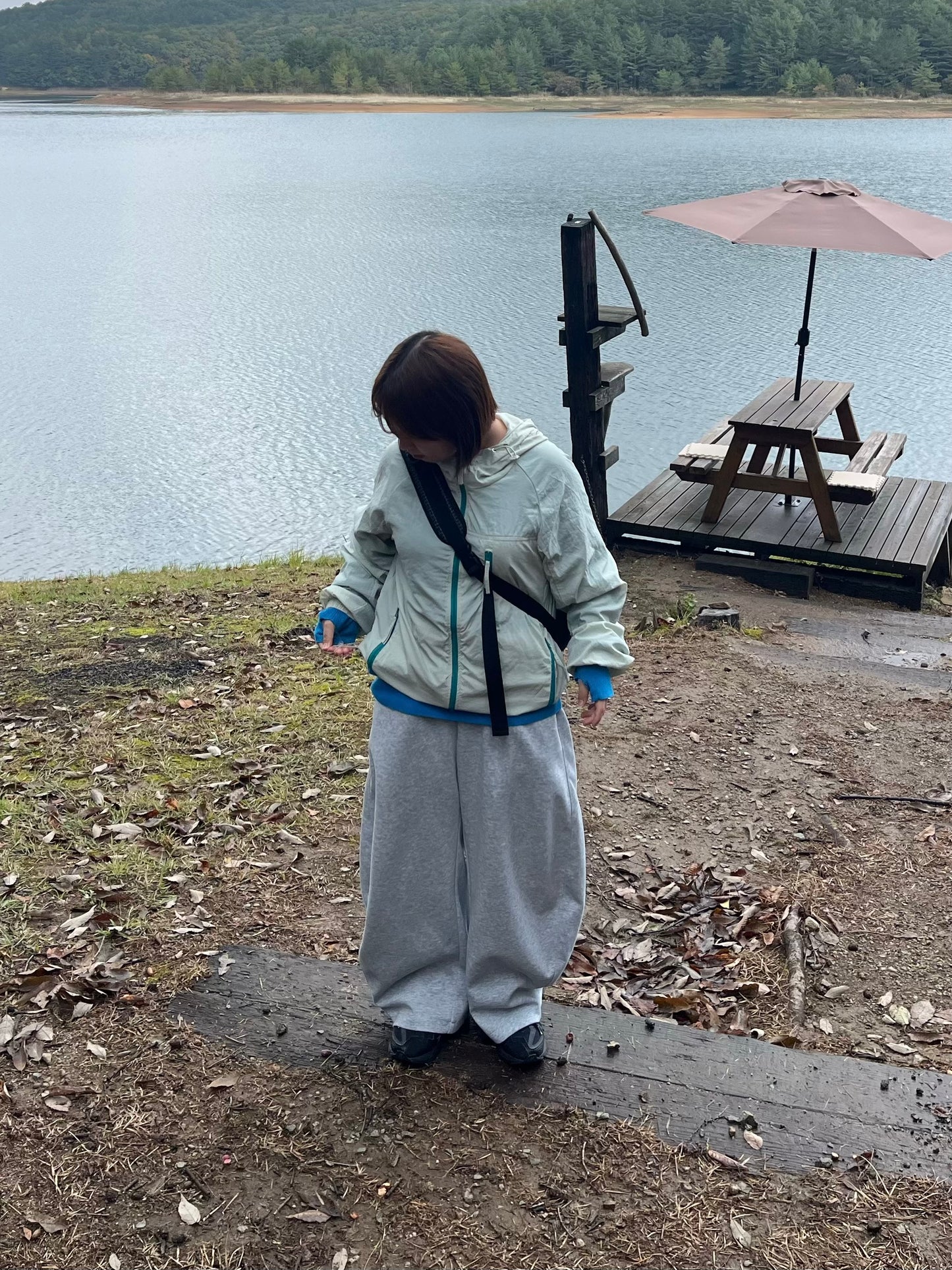 バイカラーアノラックパーカー DPB97031