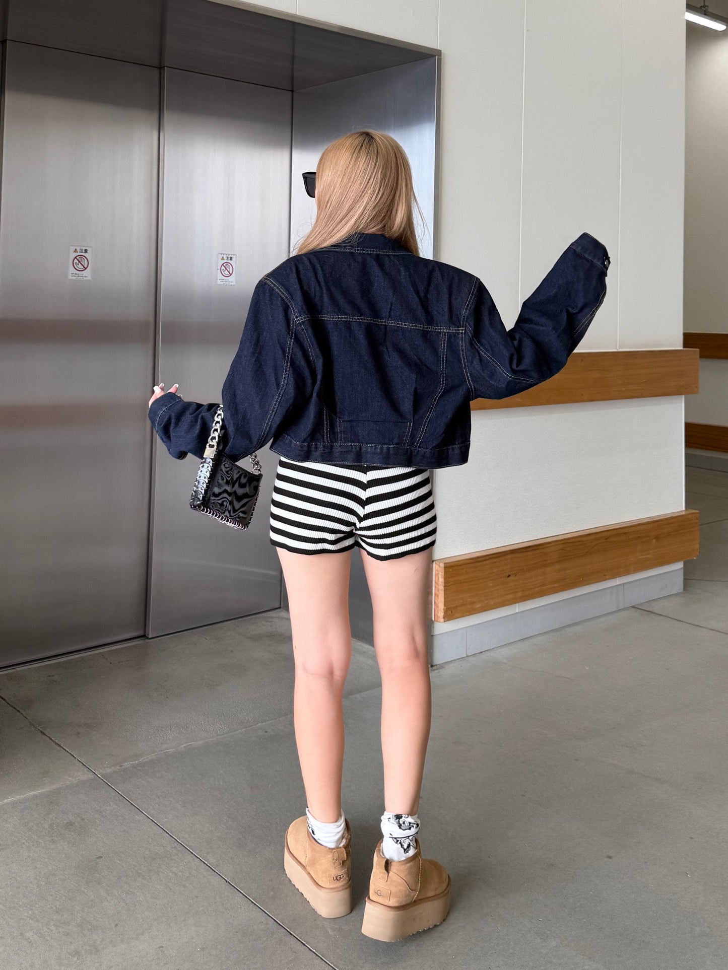 クロップドデニムジャケット DPB73500