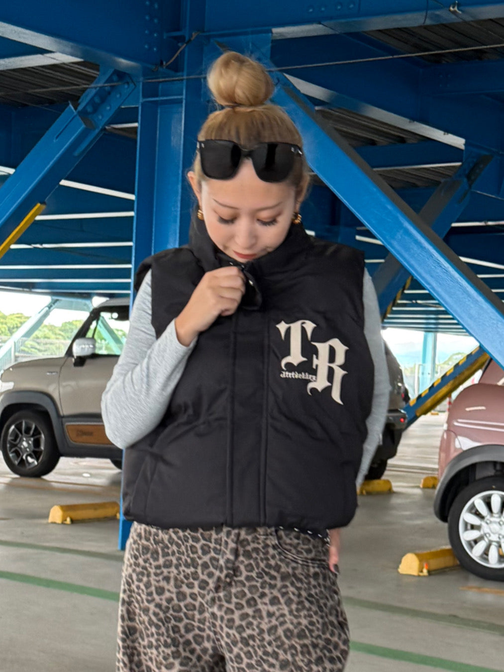 バックロゴダウンベスト DPB90062