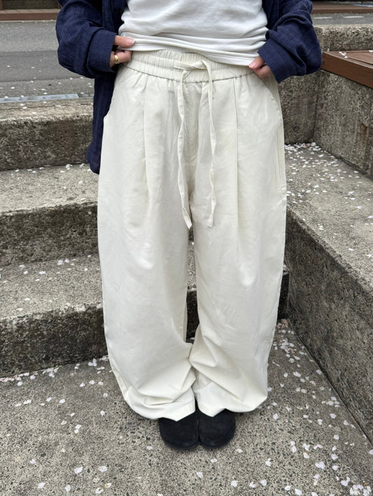 リネンライクワイドパンツ DPC03040