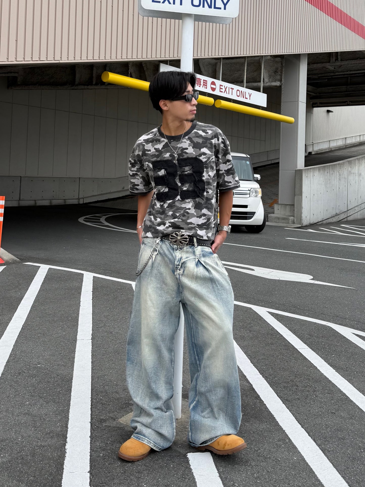 カモフラヴィンテージオーバーTシャツ DPB90230