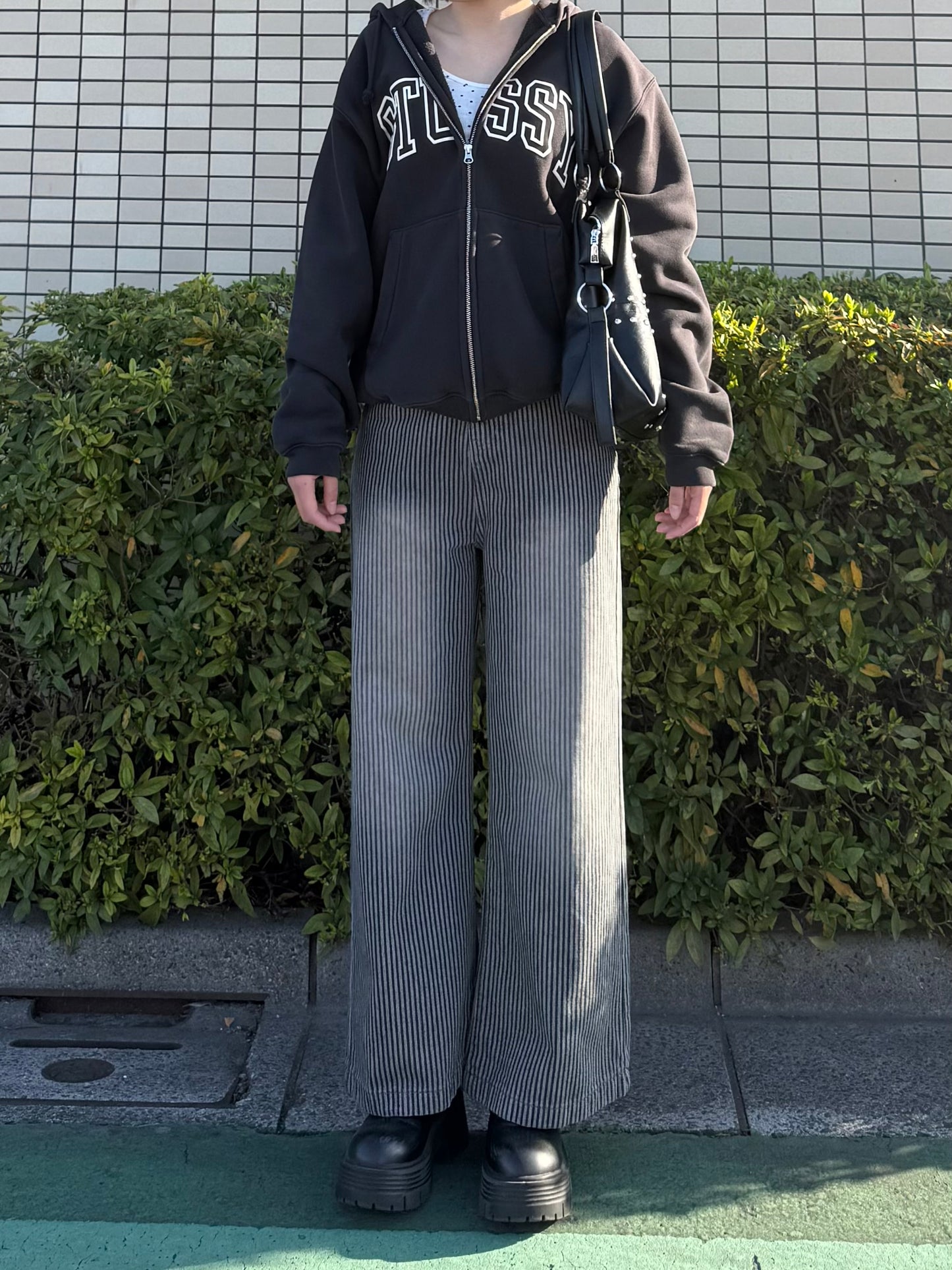 ストライプストレートパンツ DPB93086