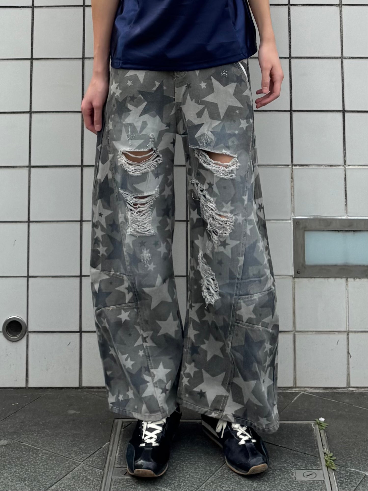 スターダメージデニムパンツ DPC05033