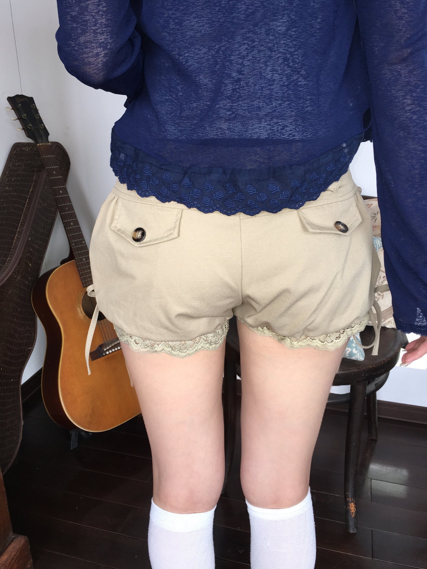パフレースボリュームパンツ DPC09043