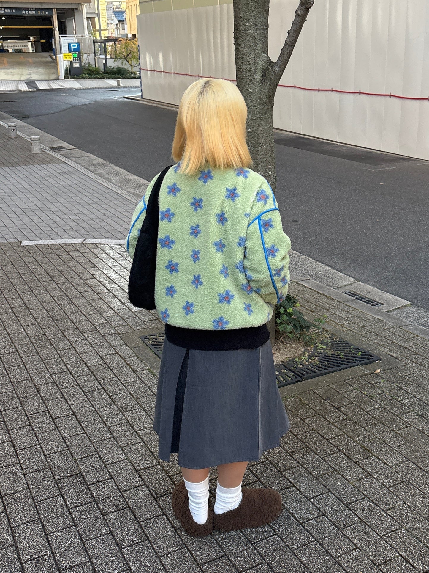 フラワーフリースジャケット DPB97044