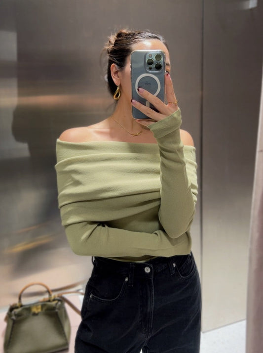 オフショルダートップス DPB56047