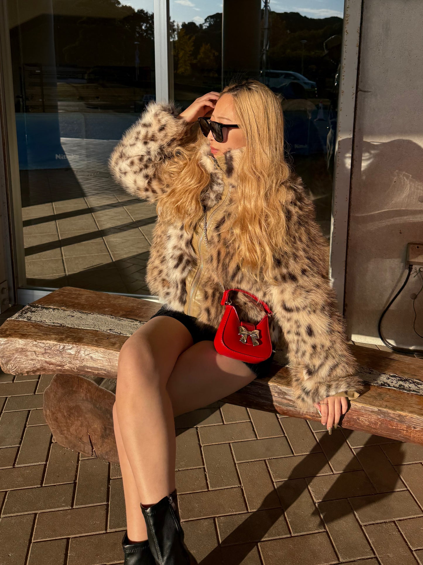 レオパードミニファーコート DPB73539