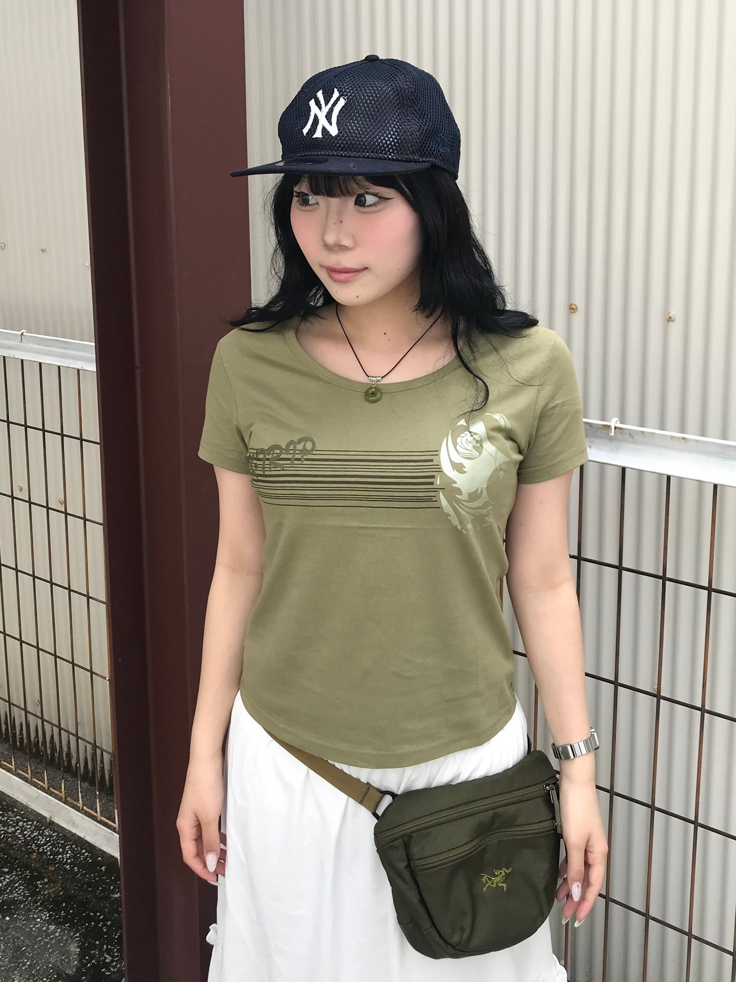 ビンテージデザインフィットTシャツ DPB89257
