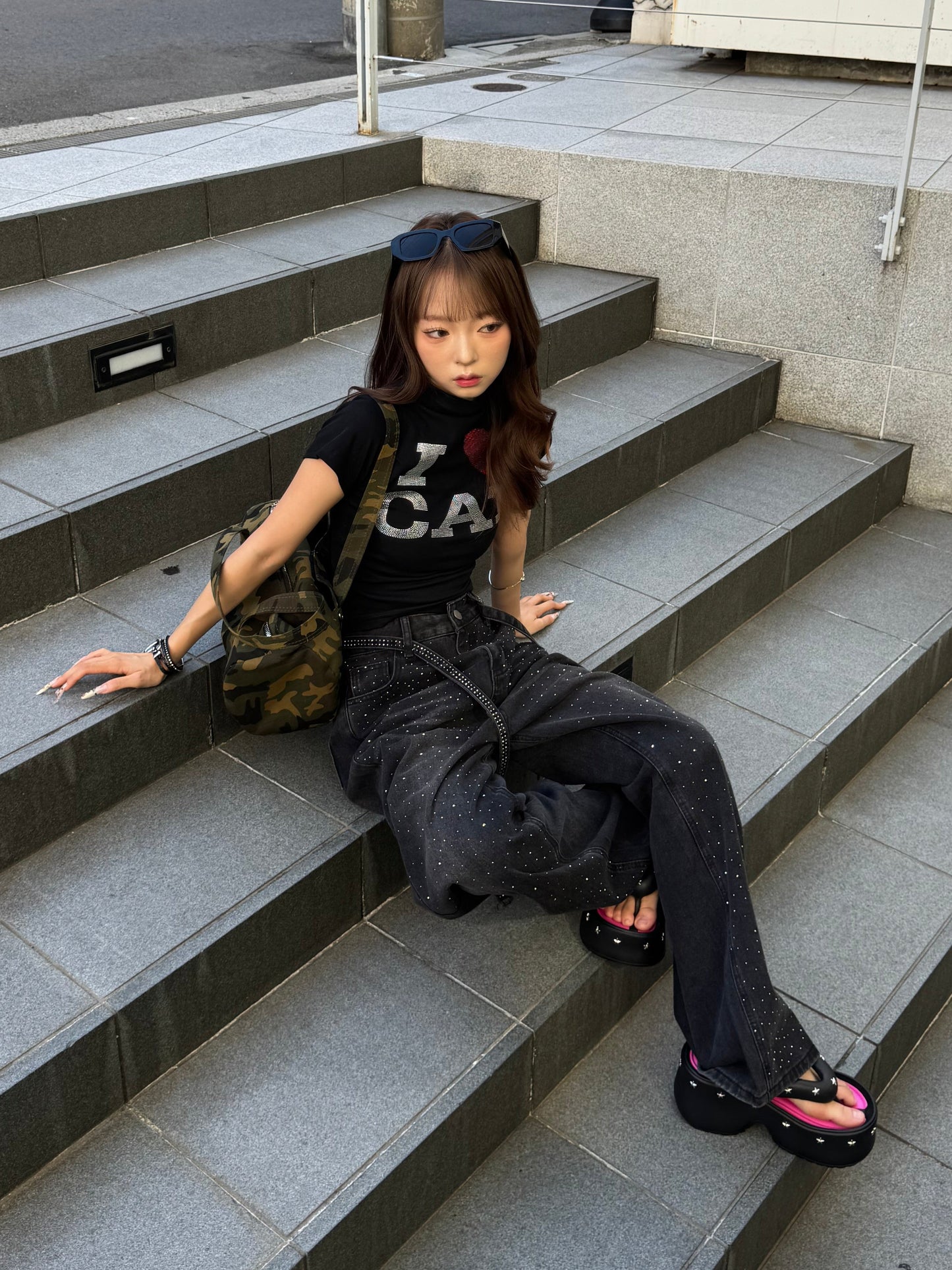 アイラブキャットTシャツ DPB86083
