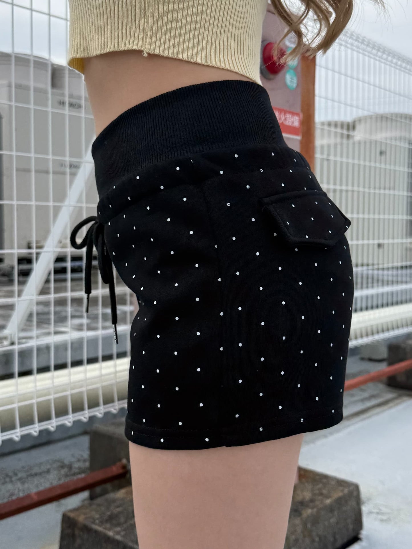ドットスウェットショートパンツ DPB73636