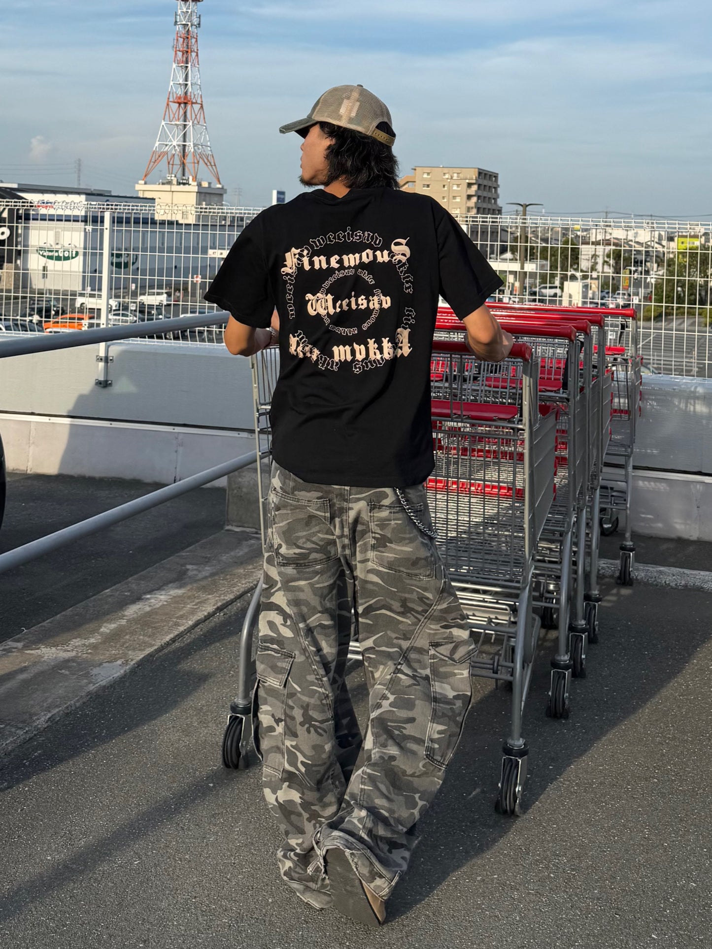 ゴシックレタリングTシャツ DPB90004