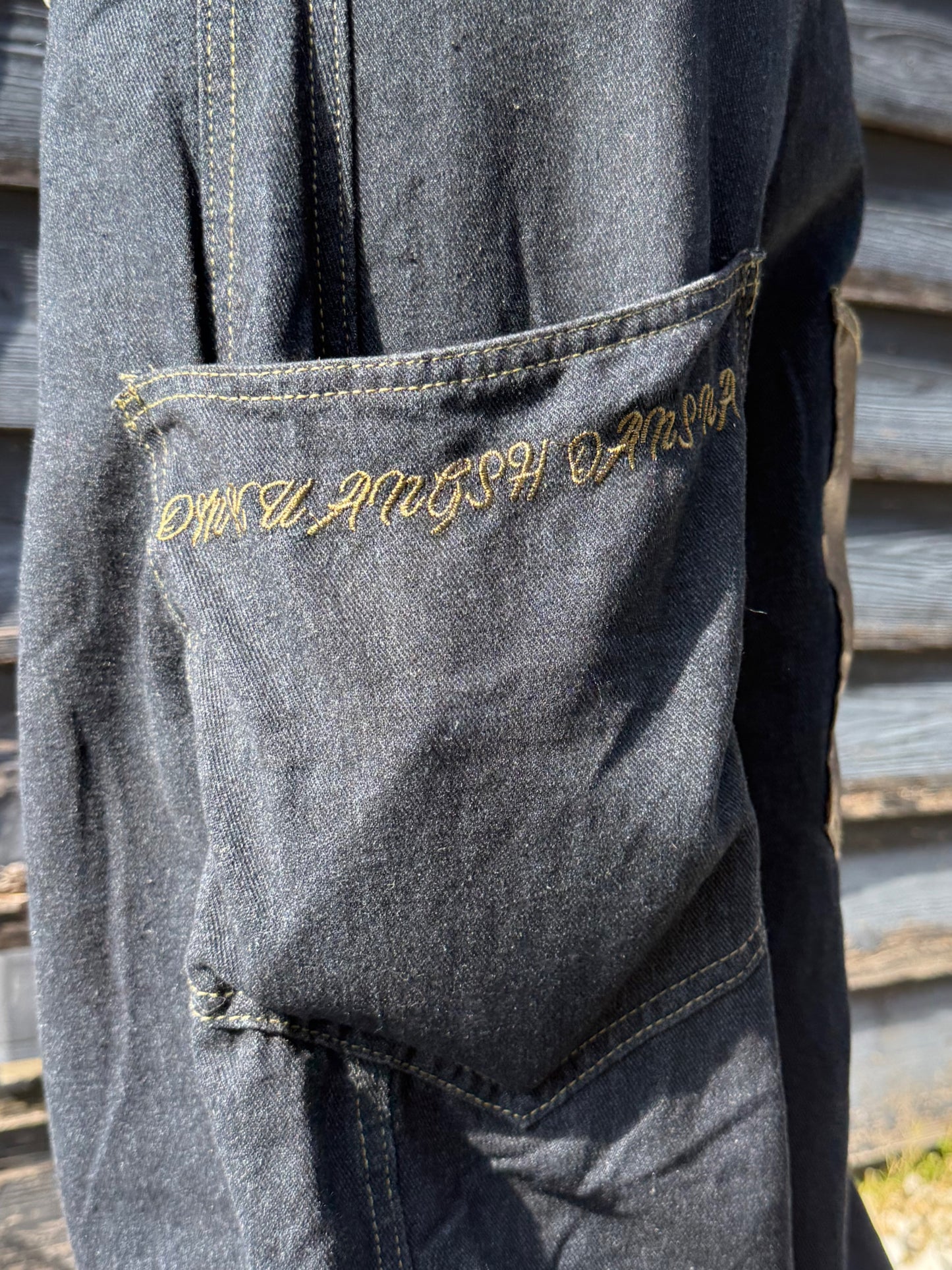 ポケットレオパードデニムパンツ DPB90059