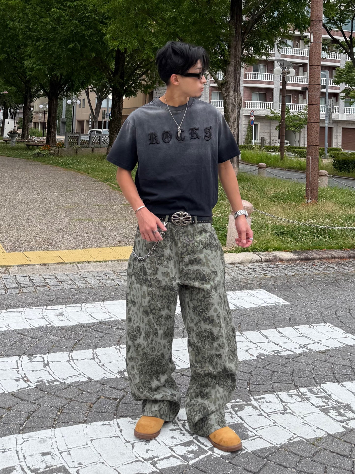 ペイントカモフラカラーパンツ DPB90221