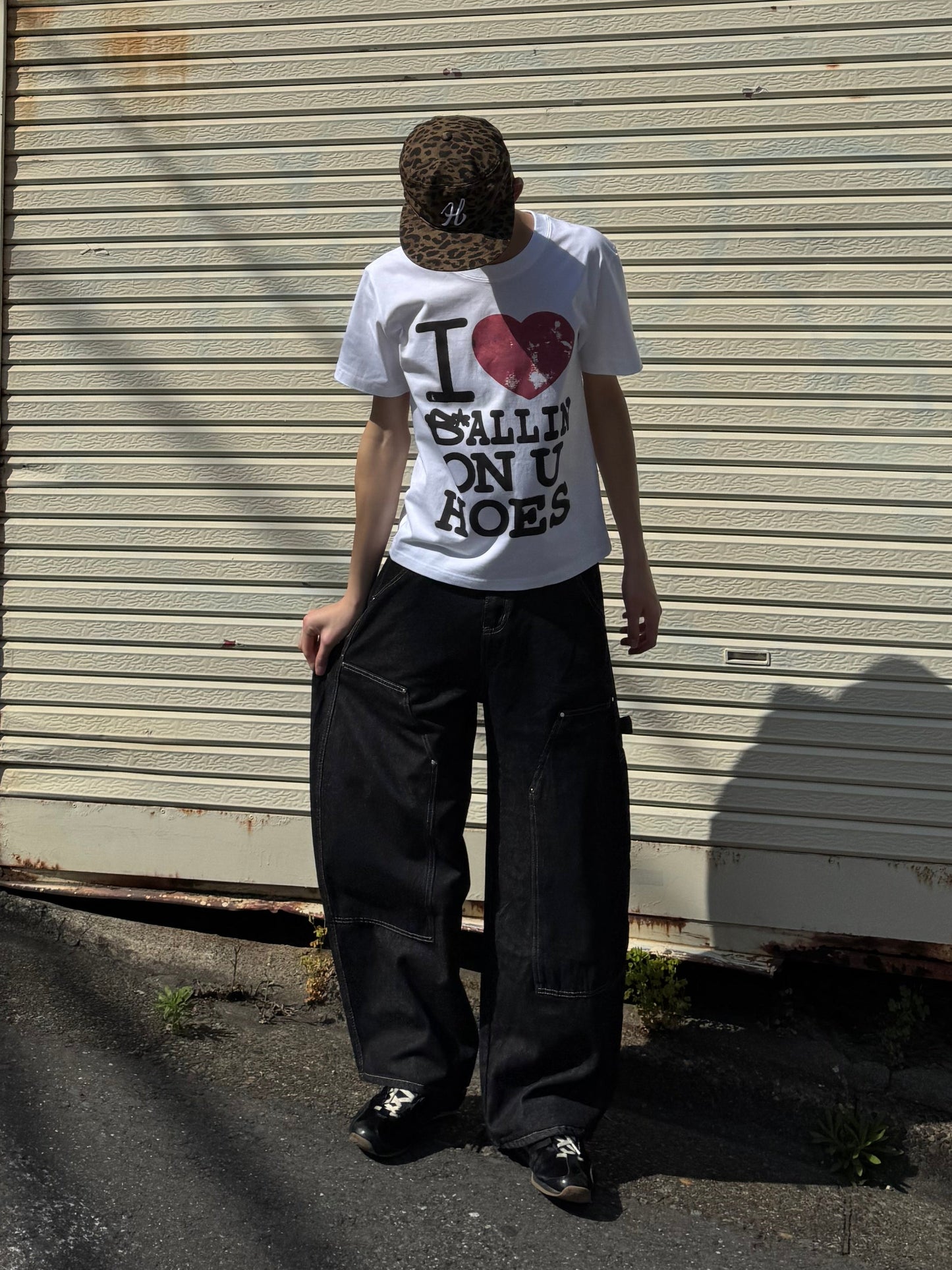 フロントステッチデザインデニムパンツ DPC05049