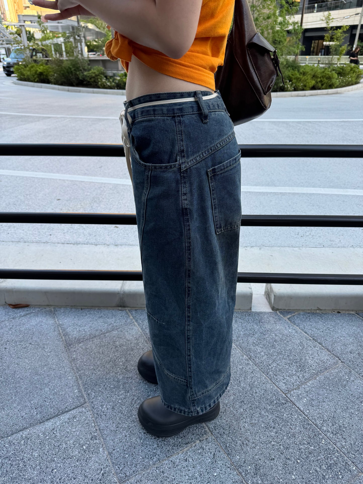 ステッチカーブラインハーフパンツ DPB85245