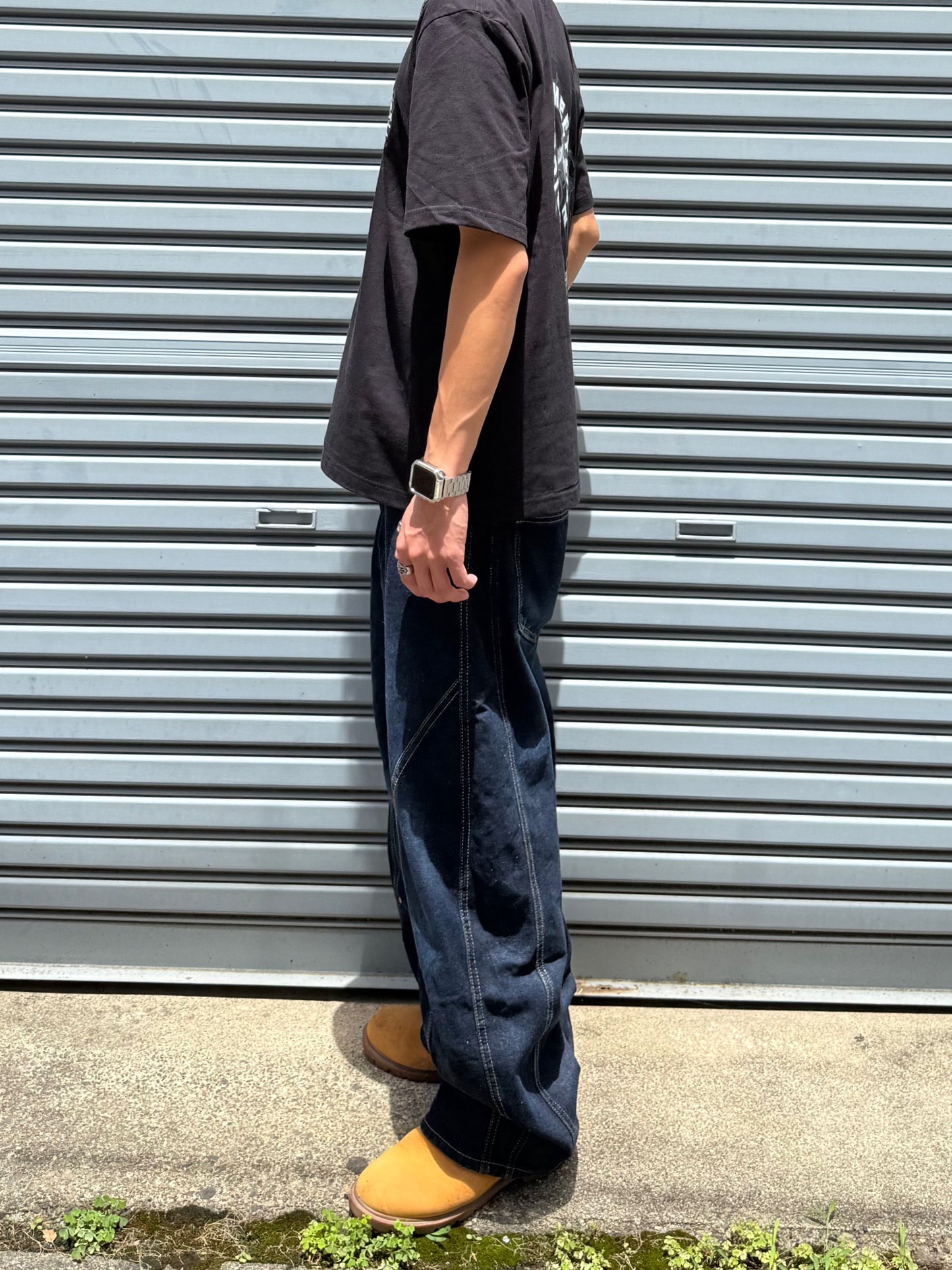 カーブラインワイドデニムパンツ DPB90008