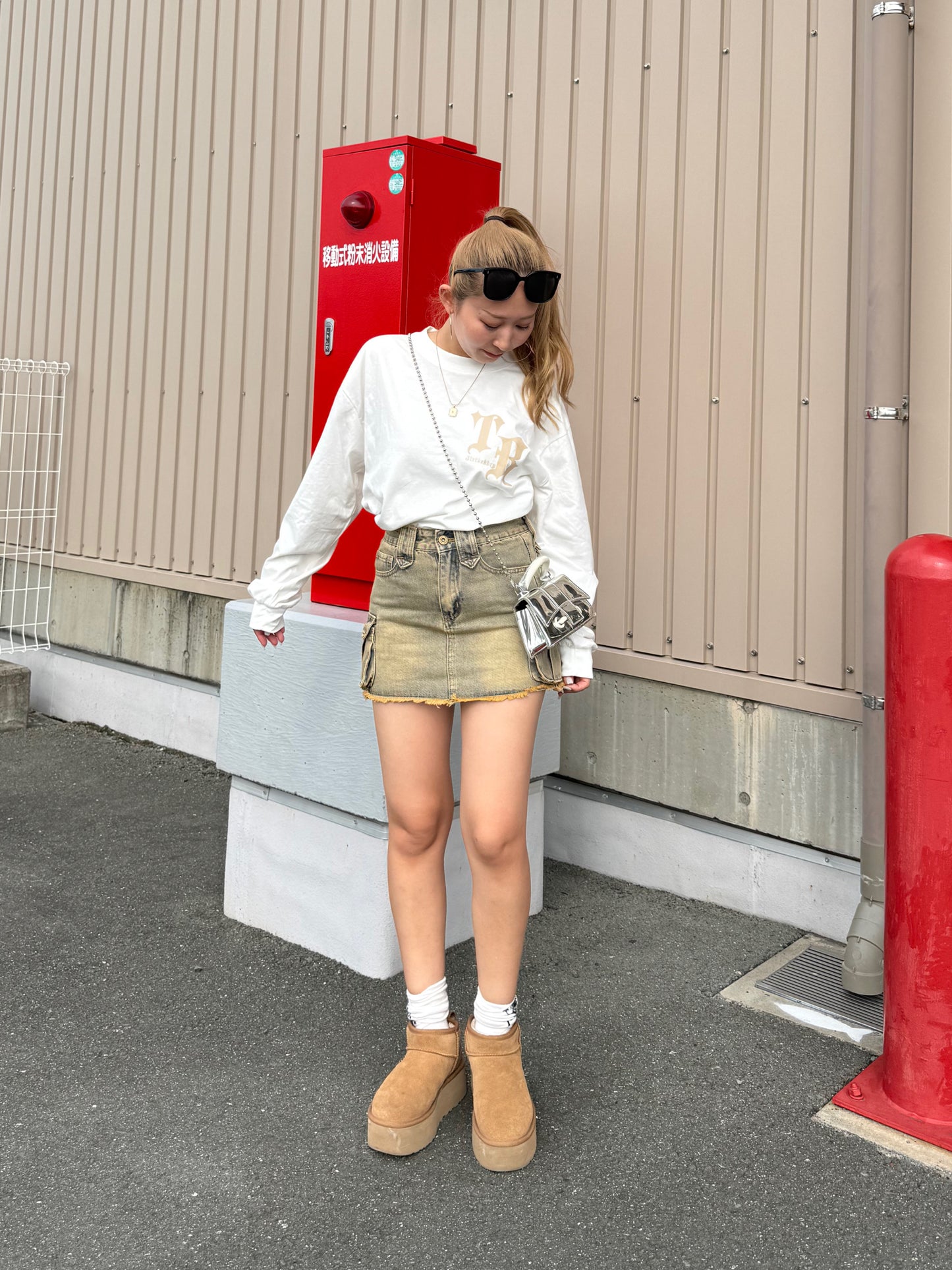 ビンテージミニデニムスカート DPB73496