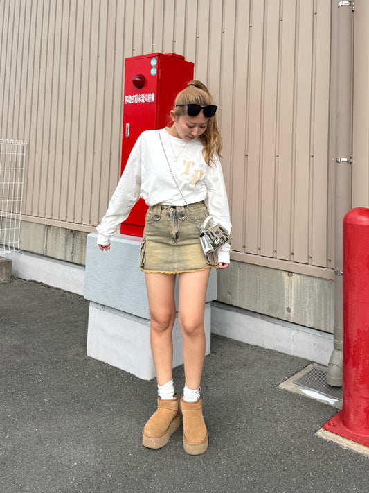 ビンテージミニデニムスカート DPB73496