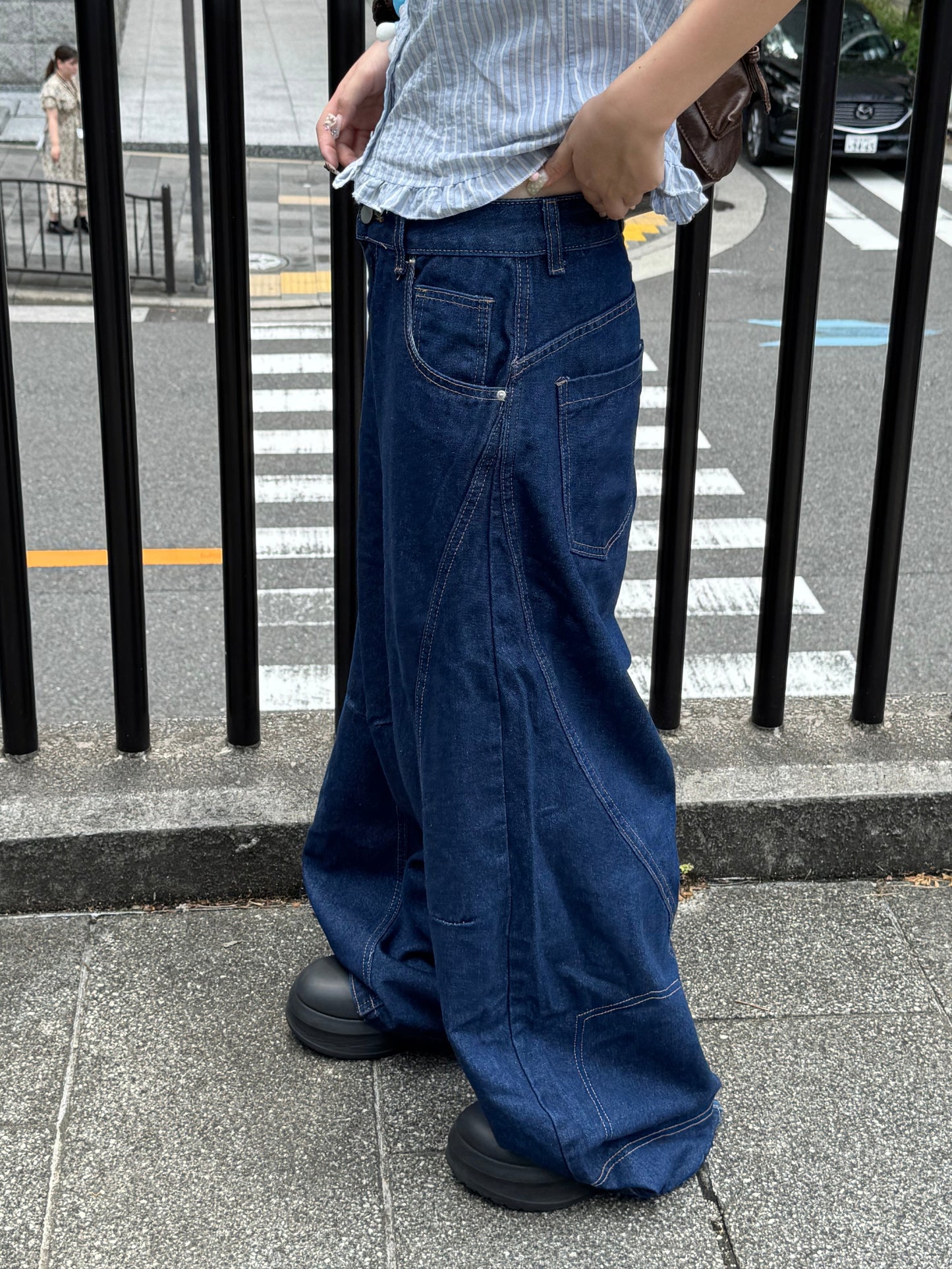 ヒップロゴデニムパンツ DPB85264