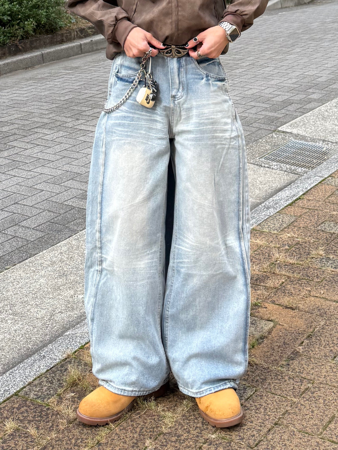 ウォッシュデニムパンツ DPB90079