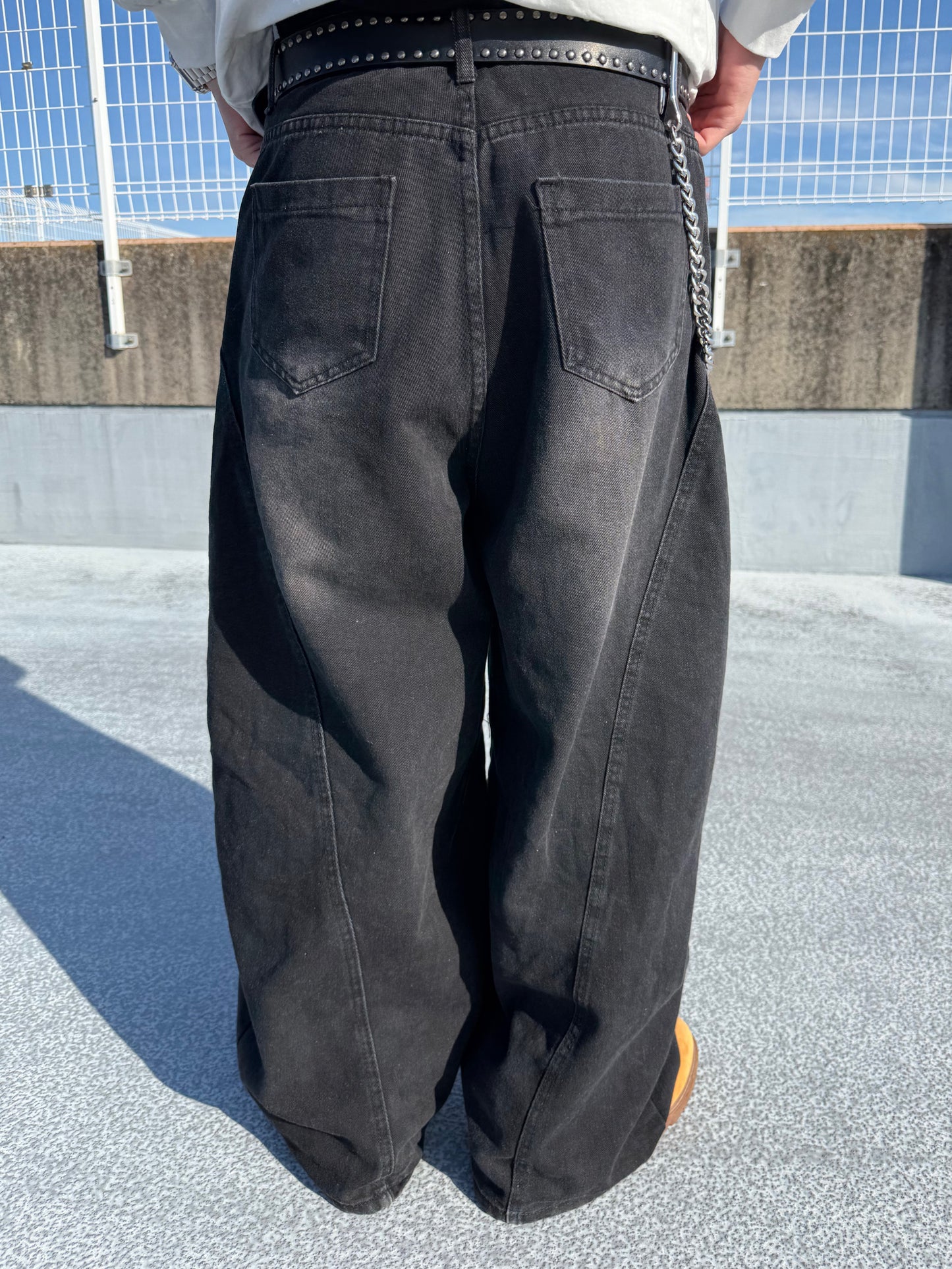 ラインホールデニムパンツ DPB90143