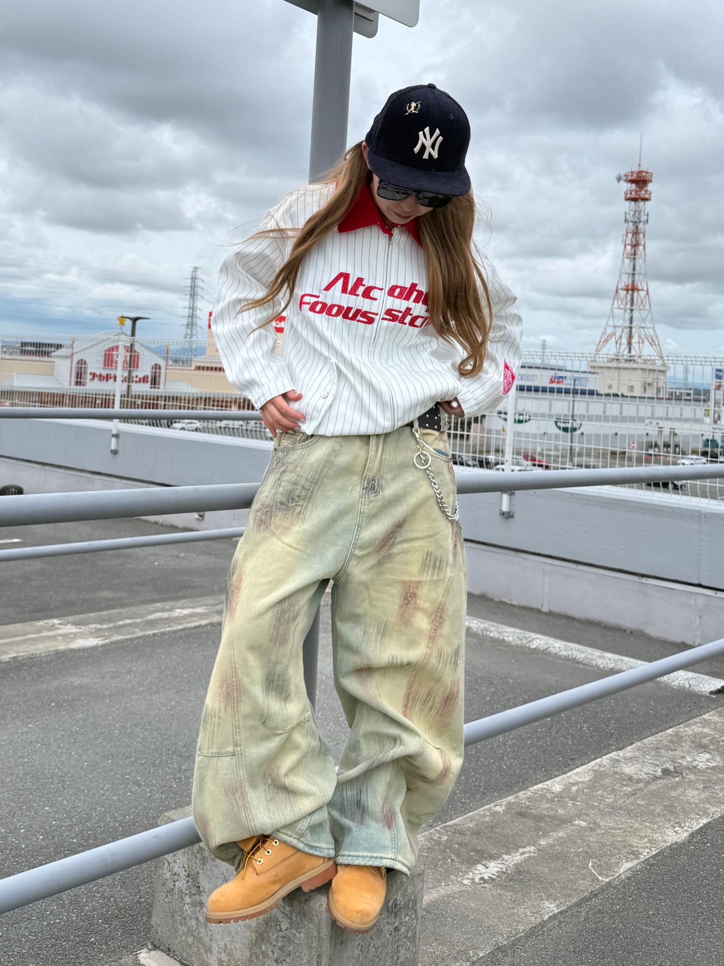 ダメージデザインデニムパンツ DPB90051