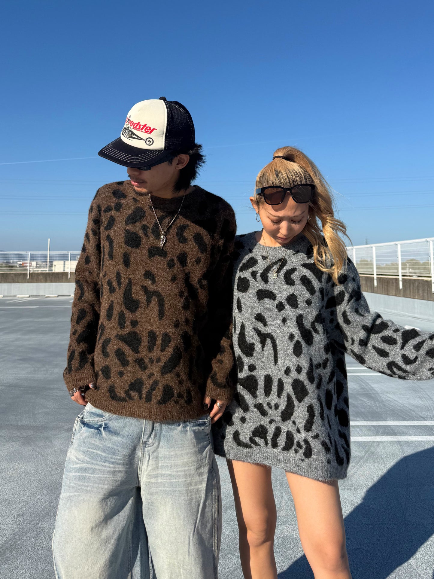 レオパードニットトップス DPB73525