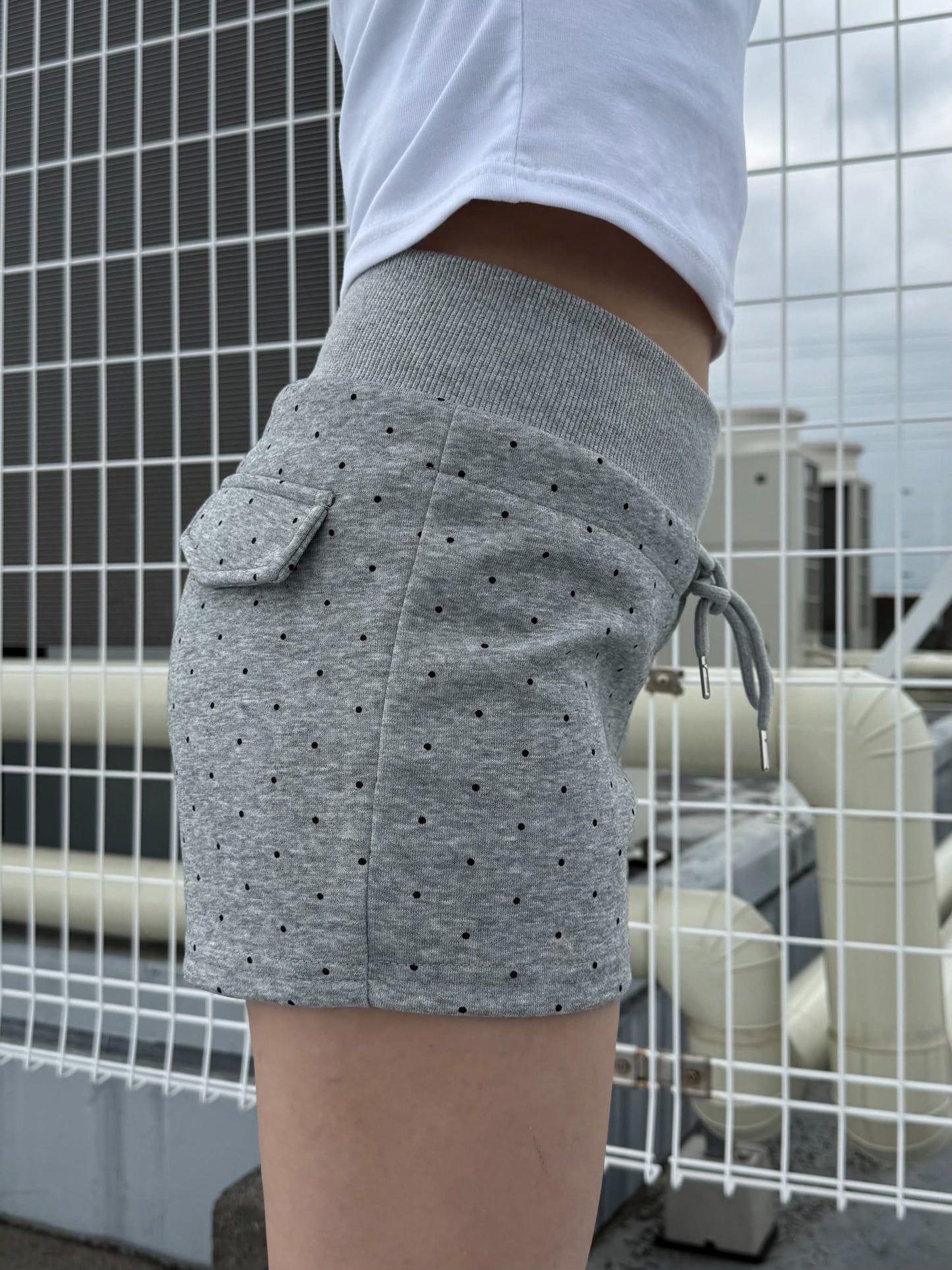 ドットスウェットショートパンツ DPB73636