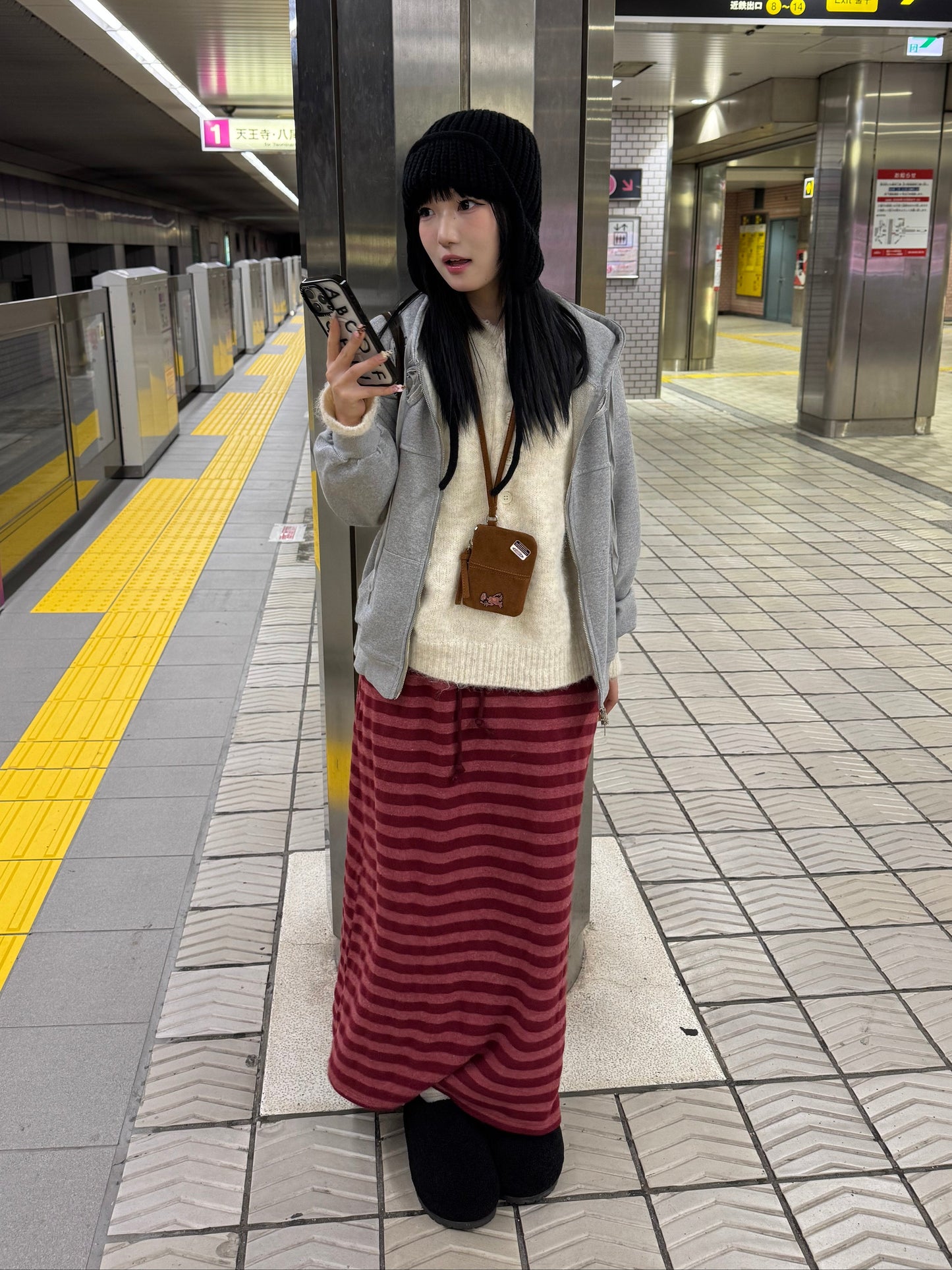 スウェードライクデイリーポーチ DPB85299