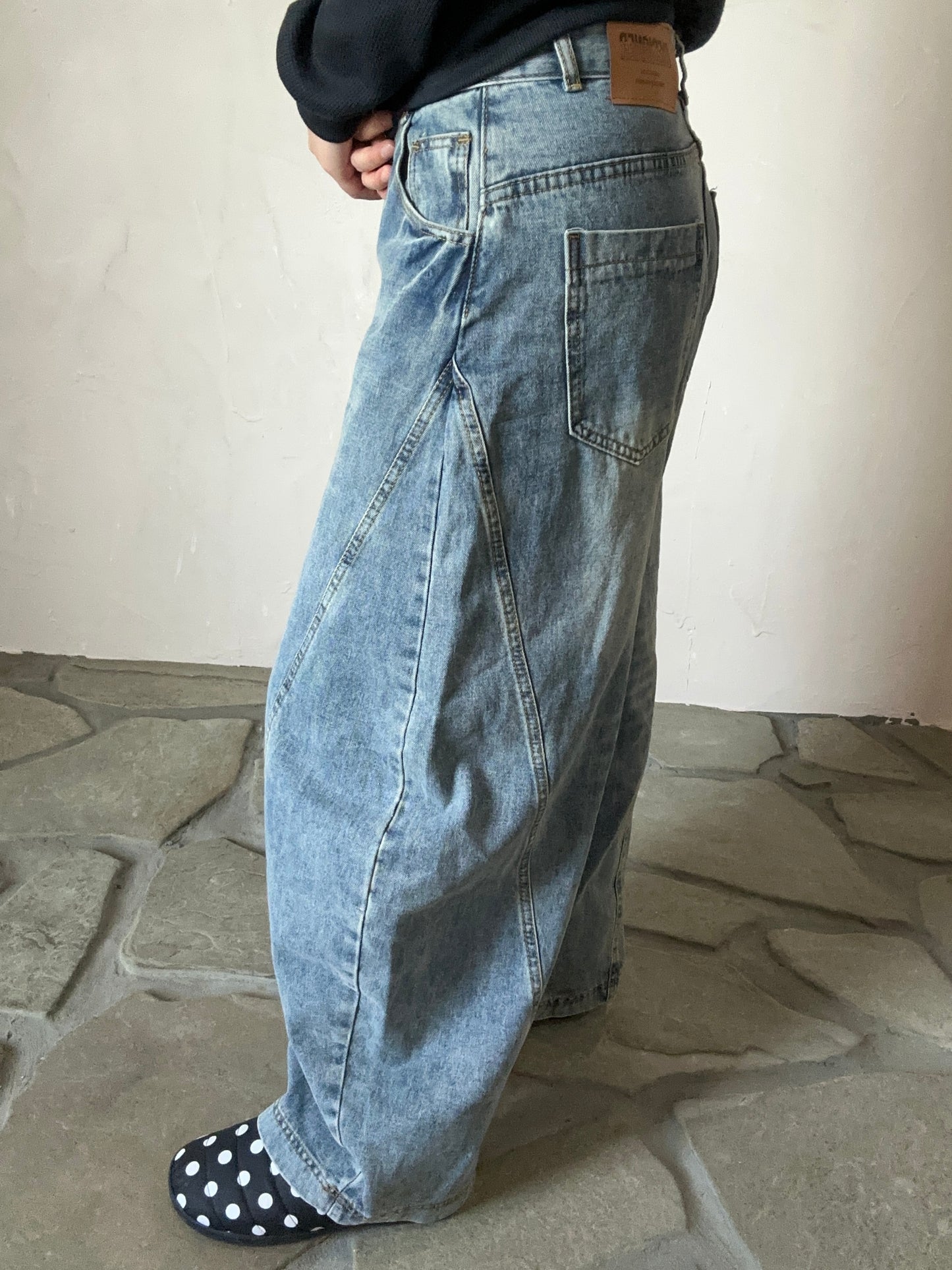 ワイドデニムパンツ DPB95062