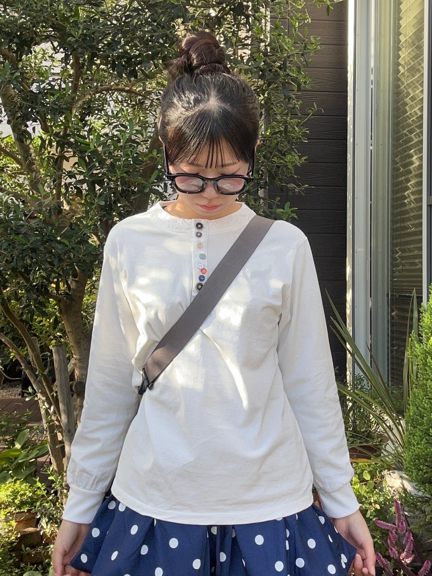 カラーボタンサーマルトップス DPB92030