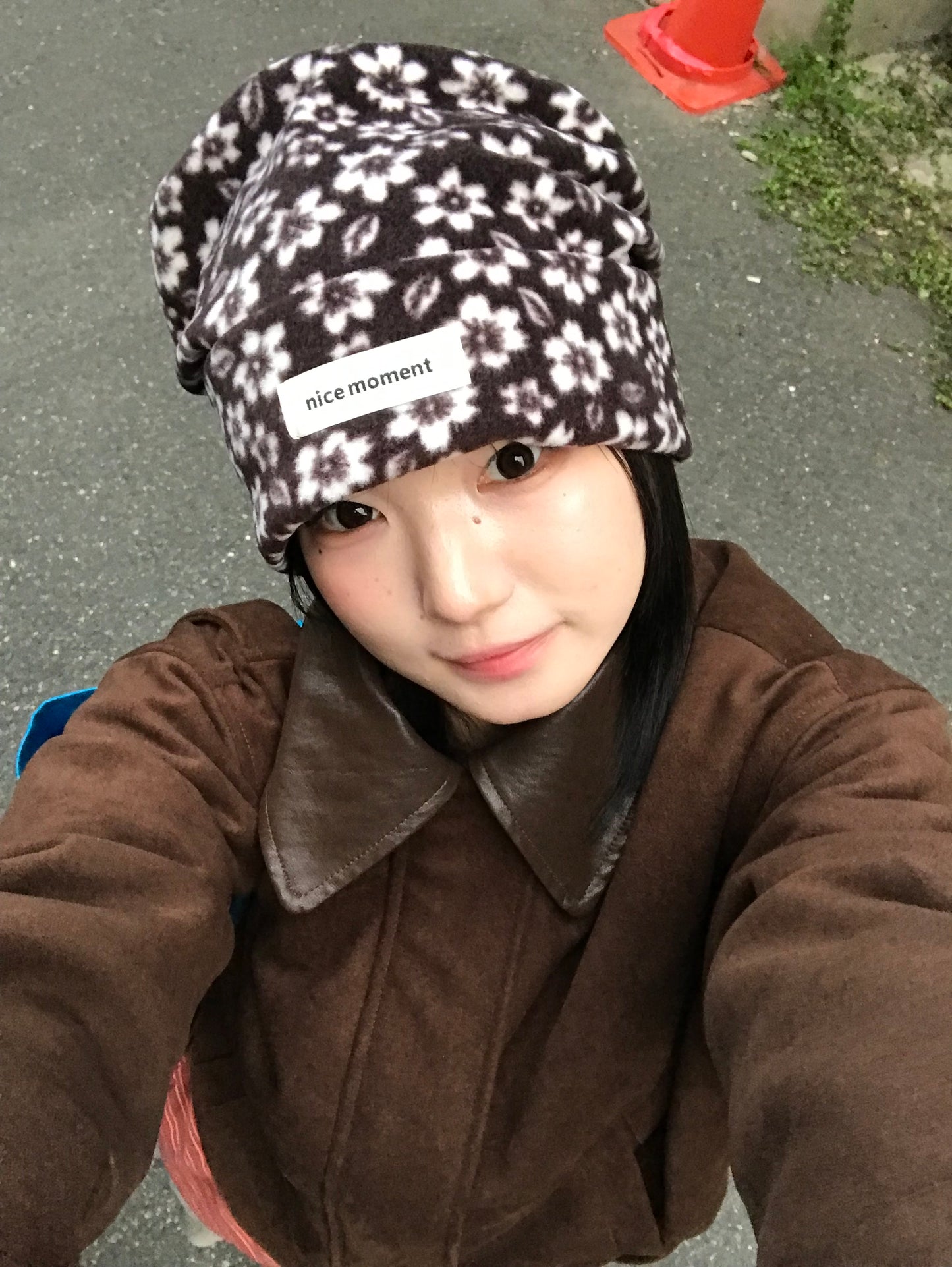 フリースフラワービーニー DPB85452