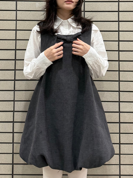 ポイントリボンバルーンワンピース DPA43696