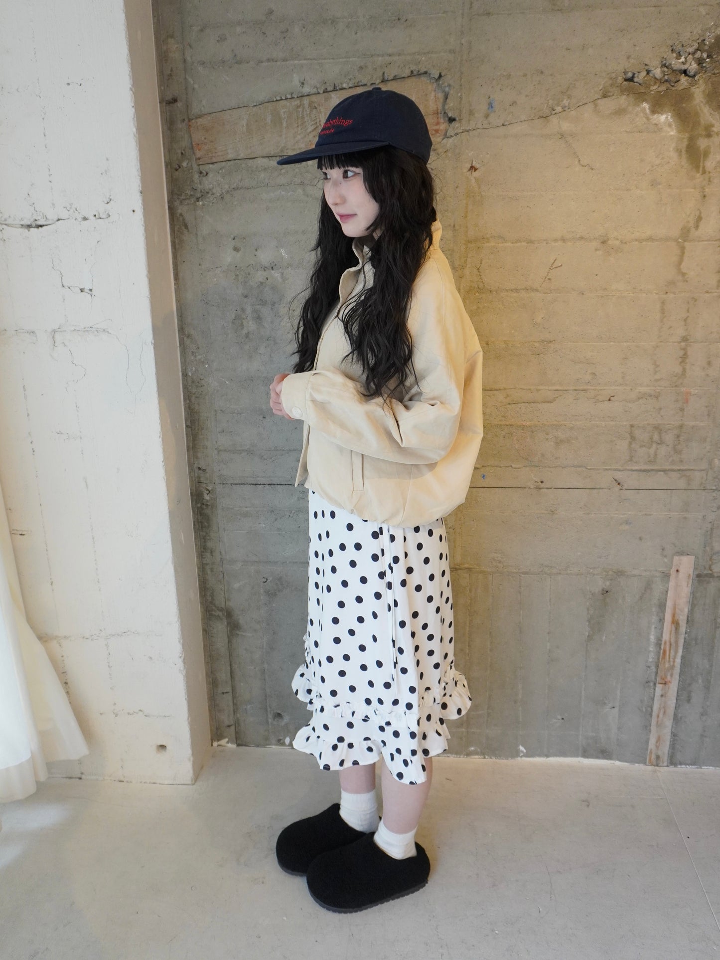 ドットフリルスカート DPB85462