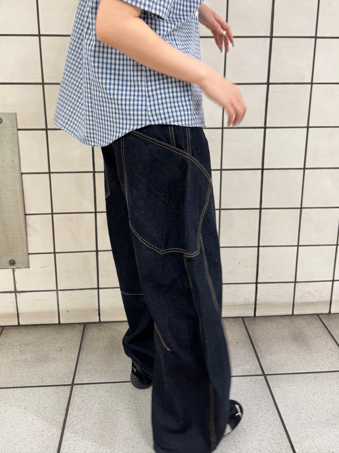 ポケットバルーンデニムパンツ DPB85208