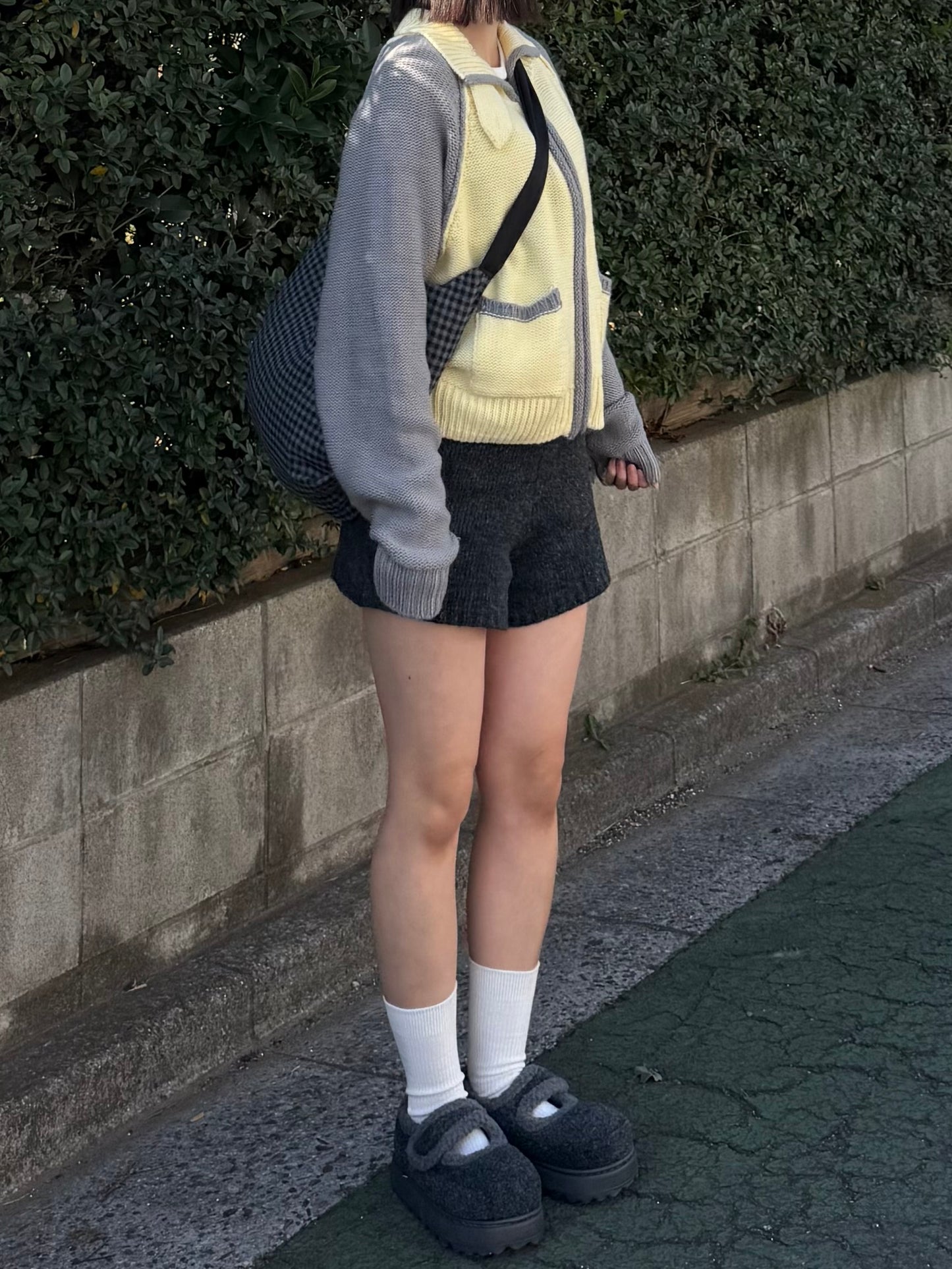 ニットショートパンツ DPB93078
