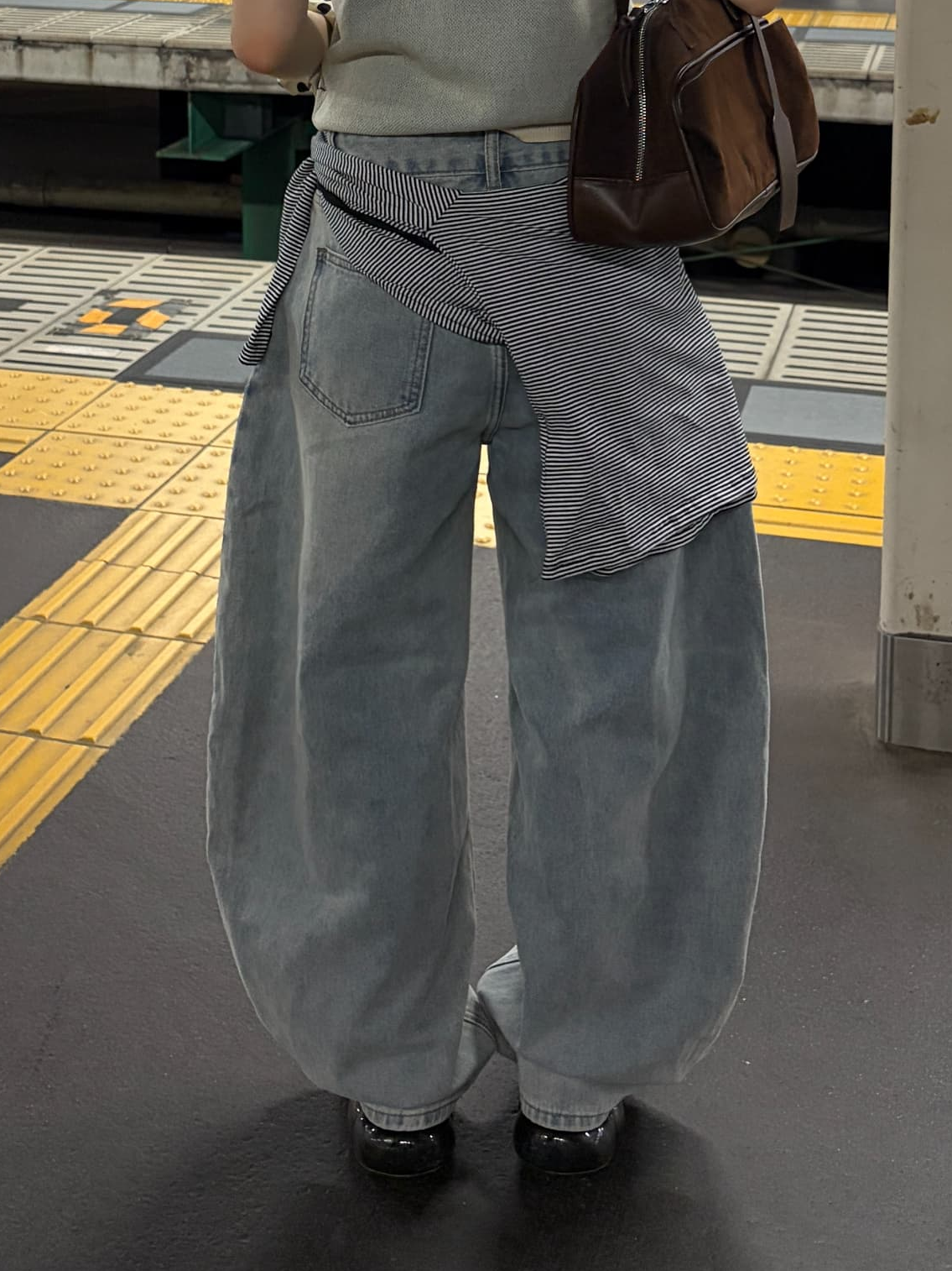 カーブデニムパンツ DPB99126