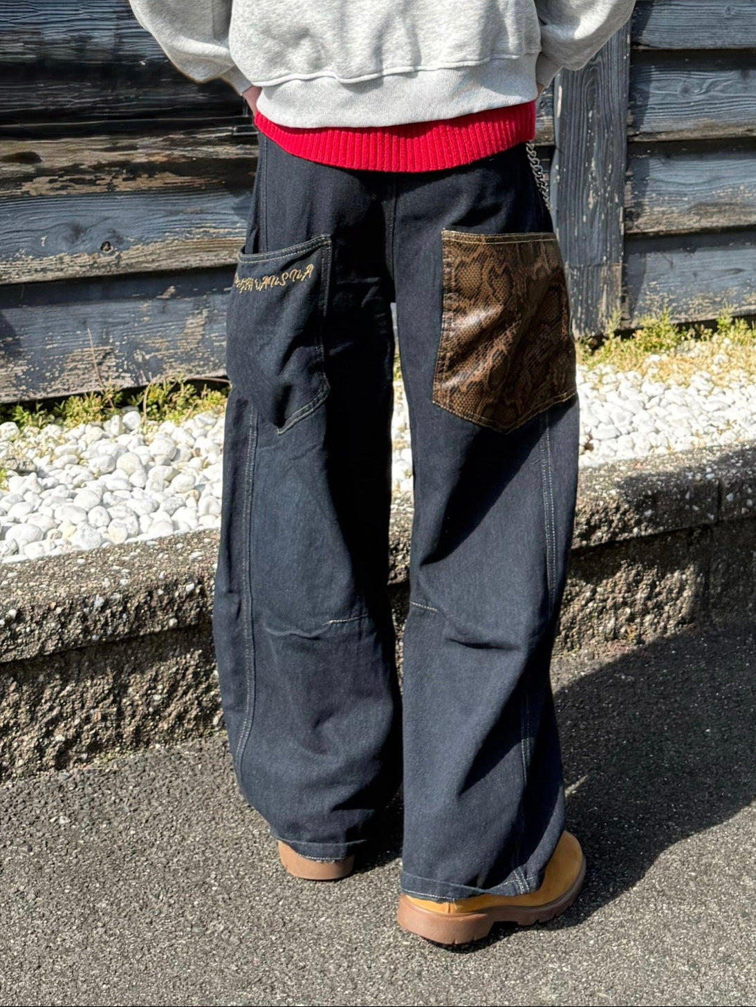 ポケットレオパードデニムパンツ DPB90059 – CRAMMY