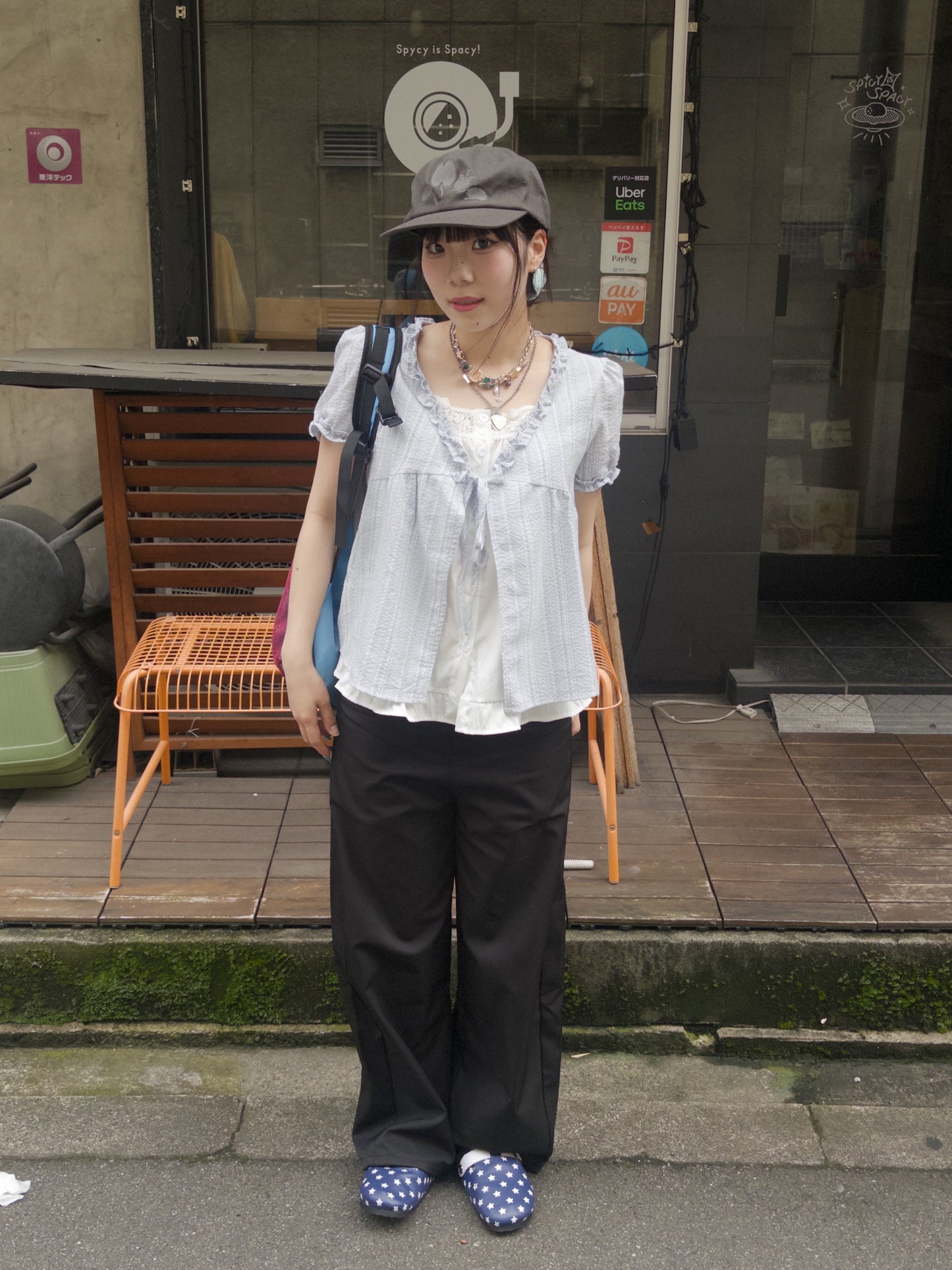 ワイドスラックスパンツ DPB89029
