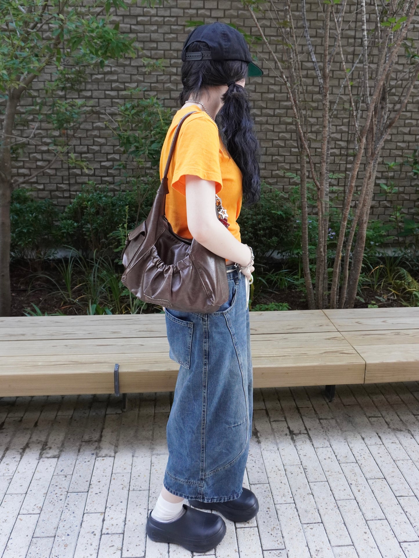 ステッチカーブラインハーフパンツ DPB85245