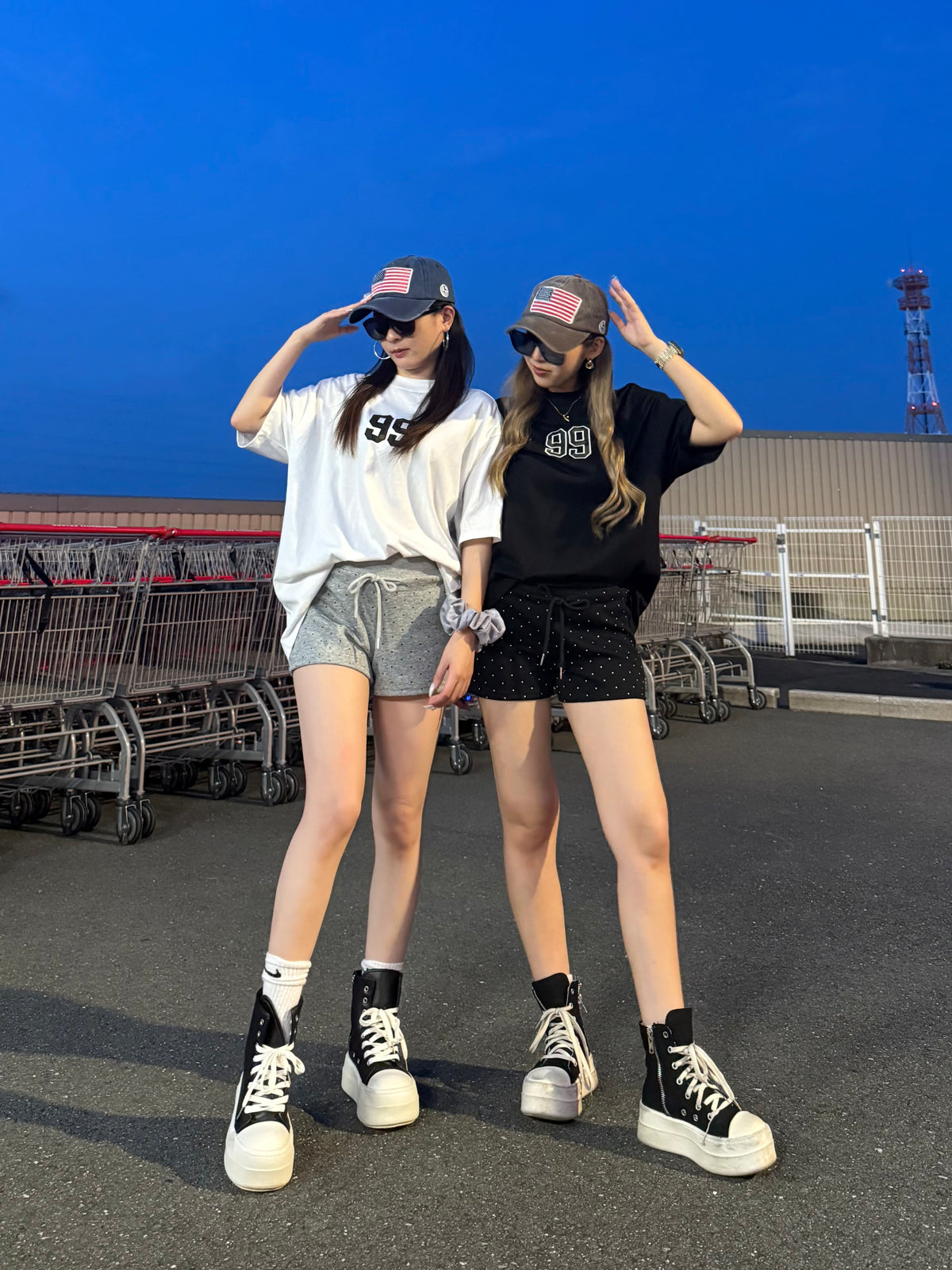 【即納】99カモフラロゴTシャツ DPB73675S